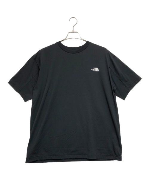 THE NORTH FACE（ザ ノース フェイス）THE NORTH FACE (ザ ノース フェイス) ES Logo Wide Tee（ショートスリーブ ES ロゴワイドティー） ブラック サイズ:Ｌの古着・服飾アイテム