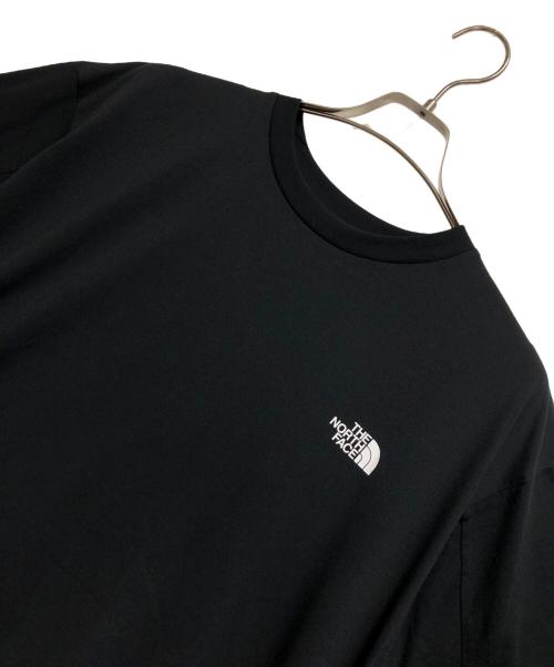 THE NORTH FACE（ザ ノース フェイス）THE NORTH FACE (ザ ノース フェイス) ES Logo Wide Tee（ショートスリーブ ES ロゴワイドティー） ブラック サイズ:Ｌの古着・服飾アイテム