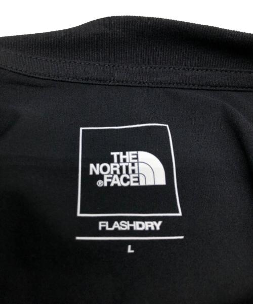 THE NORTH FACE（ザ ノース フェイス）THE NORTH FACE (ザ ノース フェイス) ES Logo Wide Tee（ショートスリーブ ES ロゴワイドティー） ブラック サイズ:Ｌの古着・服飾アイテム