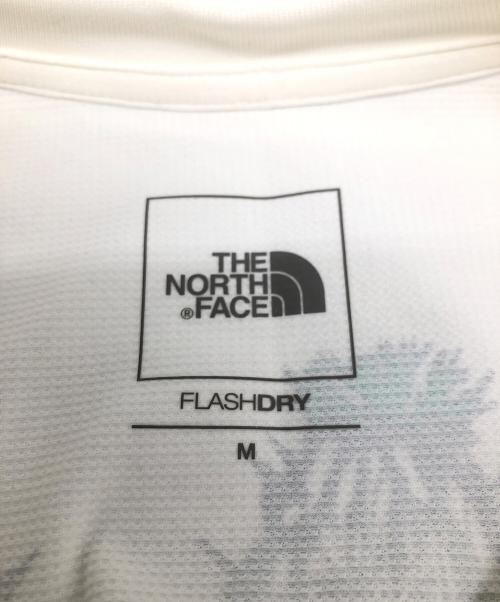 THE NORTH FACE（ザ ノース フェイス）THE NORTH FACE (ザ ノース フェイス) Free Run ES Graphic Crew（ショートスリーブフリーラン ES グラフィッククルー） ホワイト サイズ:Mの古着・服飾アイテム