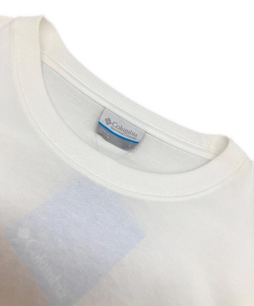 Columbia（コロンビア）Columbia (コロンビア) スタックブルック グラフィック ショートスリーブ Tシャツ ホワイト サイズ:Lの古着・服飾アイテム