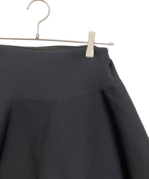 Mila Owen（ミラオーウェン）Mila Owen (ミラオーウェン) ホールガーメントコクーンシルエットスカート ブラック サイズ:1の古着・服飾アイテム