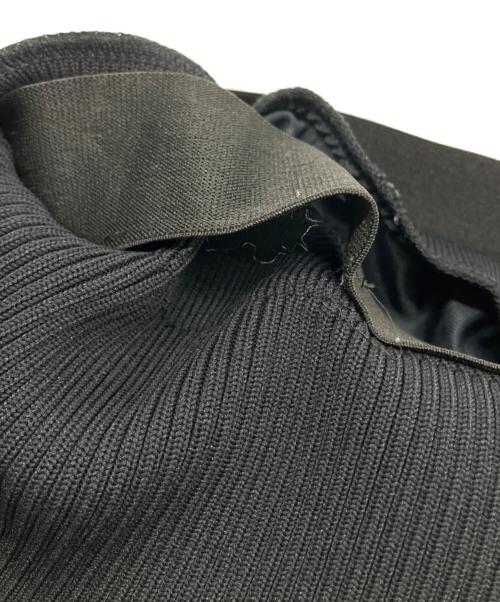 Mila Owen（ミラオーウェン）Mila Owen (ミラオーウェン) ホールガーメントコクーンシルエットスカート ブラック サイズ:1の古着・服飾アイテム