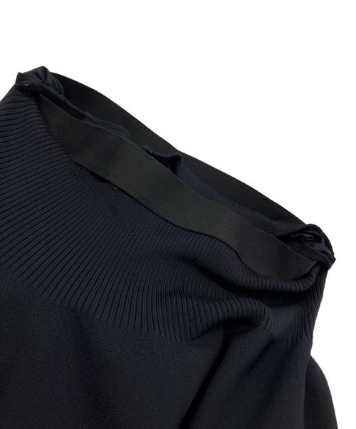 Mila Owen（ミラオーウェン）Mila Owen (ミラオーウェン) ホールガーメントコクーンシルエットスカート ブラック サイズ:1の古着・服飾アイテム