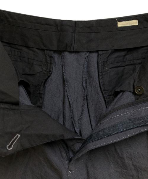 COMOLI（コモリ）COMOLI (コモリ) リネン混2タックパンツ ネイビー サイズ:1の古着・服飾アイテム