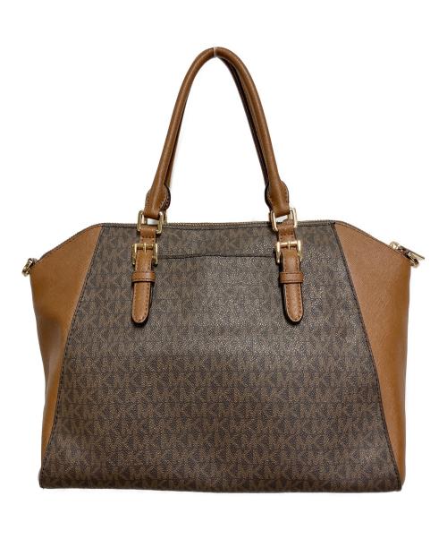 MICHAEL KORS（マイケルコース）MICHAEL KORS (マイケルコース) トートバッグ ブラウンの古着・服飾アイテム