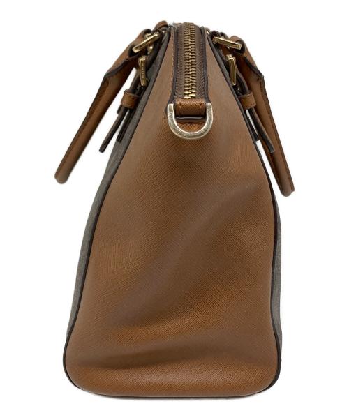 MICHAEL KORS（マイケルコース）MICHAEL KORS (マイケルコース) トートバッグ ブラウンの古着・服飾アイテム