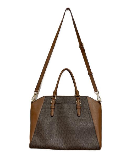 MICHAEL KORS（マイケルコース）MICHAEL KORS (マイケルコース) トートバッグ ブラウンの古着・服飾アイテム