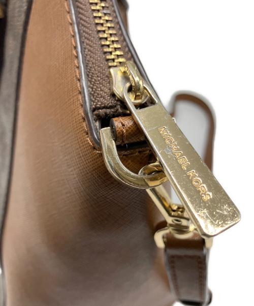 MICHAEL KORS（マイケルコース）MICHAEL KORS (マイケルコース) トートバッグ ブラウンの古着・服飾アイテム