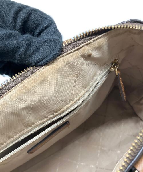 MICHAEL KORS（マイケルコース）MICHAEL KORS (マイケルコース) トートバッグ ブラウンの古着・服飾アイテム
