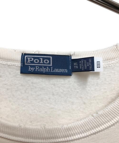POLO RALPH LAUREN（ポロ・ラルフローレン）POLO RALPH LAUREN (ポロ・ラルフローレン) SKI CLUB FLEECE SWEATSHIRT ホワイト サイズ:XXLの古着・服飾アイテム