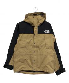 THE NORTH FACE（ザ ノース フェイス）の古着「マウンテンライトジャケット」｜ベージュ×ブラック