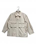 UNIVERSAL STYLE WEARユニバーサルスタイルウエア）の古着「ライトファティーグシャツ」｜アイボリー