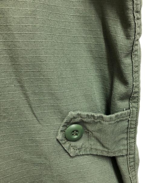 ROTHCO（ロスコ）ROTHCO (ロスコ) BDUミリタリーシャツ リメイクベスト グリーン サイズ:XLの古着・服飾アイテム