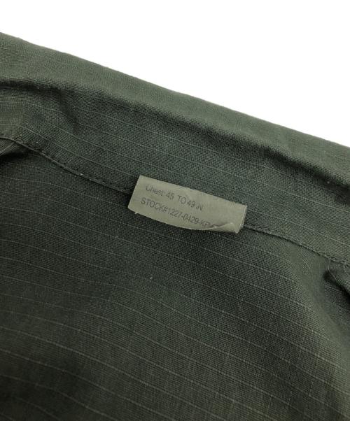 ROTHCO（ロスコ）ROTHCO (ロスコ) BDUミリタリーシャツ リメイクベスト グリーン サイズ:XLの古着・服飾アイテム