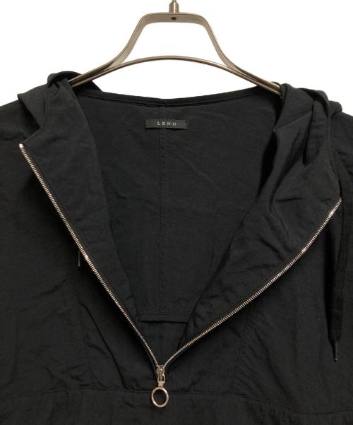 leno（リノ）leno (リノ) ANORAK PARKA ブラック サイズ:2の古着・服飾アイテム