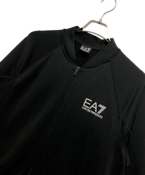 EMPORIO ARMANI（エンポリオアルマーニ）EMPORIO ARMANI (エンポリオアルマーニ) トラックジャケット ブラック サイズ:USA/XXLの古着・服飾アイテム