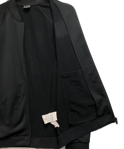 EMPORIO ARMANI（エンポリオアルマーニ）EMPORIO ARMANI (エンポリオアルマーニ) トラックジャケット ブラック サイズ:USA/XXLの古着・服飾アイテム