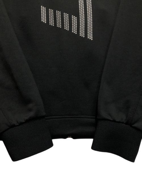 EMPORIO ARMANI（エンポリオアルマーニ）EMPORIO ARMANI (エンポリオアルマーニ) トラックジャケット ブラック サイズ:USA/XXLの古着・服飾アイテム
