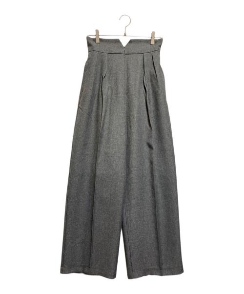 JEANASIS（ジーナシス）JEANASIS (ジーナシス) ストレートパンツ ライトグレー サイズ:Mの古着・服飾アイテム