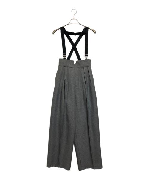 JEANASIS（ジーナシス）JEANASIS (ジーナシス) ストレートパンツ ライトグレー サイズ:Mの古着・服飾アイテム