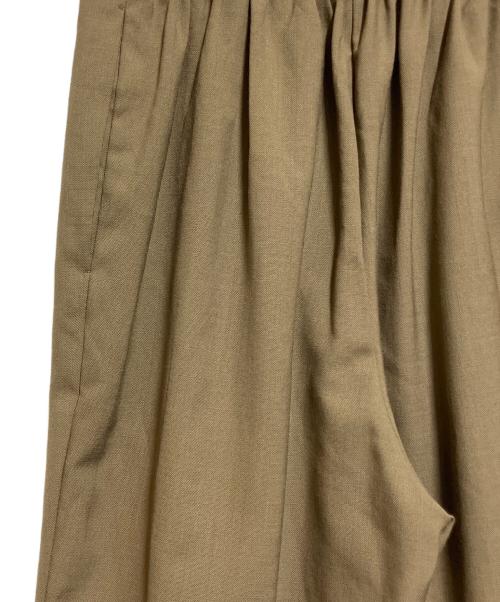 ENFOLD（エンフォルド）ENFOLD (エンフォルド) サイドベンツゴムジョッパーズパンツ ベージュ サイズ:SIZE34の古着・服飾アイテム