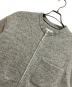 I (アイ) wool crew neck knit cardigan ライトグレー サイズ:3：6000円