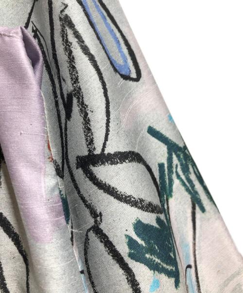 PAUL SMITH（ポールスミス）Paul Smith (ポールスミス) フォレストスケッチプリントシャツ ライトグレー サイズ:Mの古着・服飾アイテム