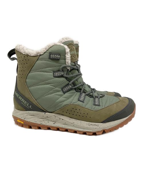 MERRELL（メレル）MERRELL (メレル) W'S ANTORA SNEAKER BOOT WP カーキ サイズ:USA 7.5の古着・服飾アイテム