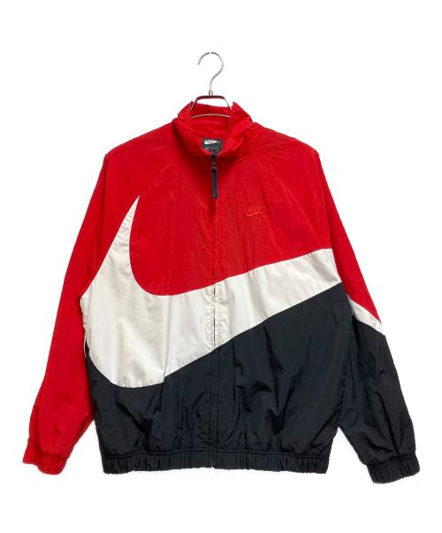 NIKE（ナイキ）NIKE (ナイキ) HBR STMT ウーブンジャケット レッド×ブラック サイズ:Mの古着・服飾アイテム