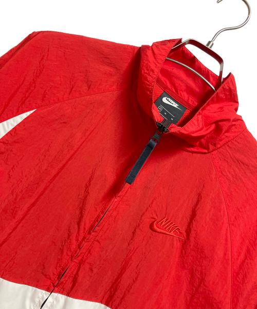 NIKE（ナイキ）NIKE (ナイキ) HBR STMT ウーブンジャケット レッド×ブラック サイズ:Mの古着・服飾アイテム