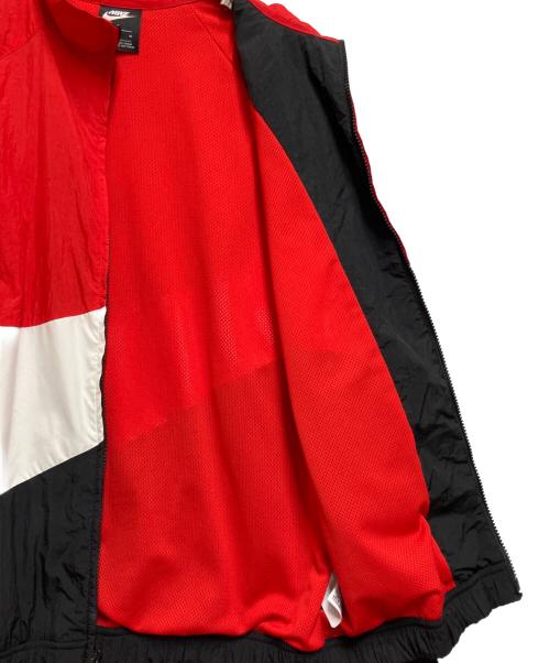 NIKE（ナイキ）NIKE (ナイキ) HBR STMT ウーブンジャケット レッド×ブラック サイズ:Mの古着・服飾アイテム