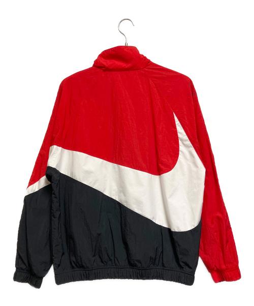 NIKE（ナイキ）NIKE (ナイキ) HBR STMT ウーブンジャケット レッド×ブラック サイズ:Mの古着・服飾アイテム
