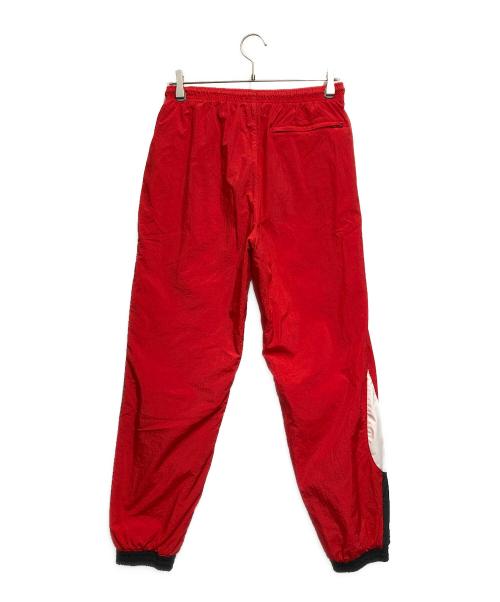 NIKE（ナイキ）NIKE (ナイキ) ウーブンパンツ ブラック×レッド サイズ:Mの古着・服飾アイテム