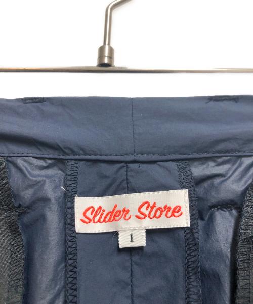 SLIDERSTORE（スライダーストア）SLIDERSTORE (スライダーストア) ダントツ撥水Trousers ネイビー サイズ:1の古着・服飾アイテム