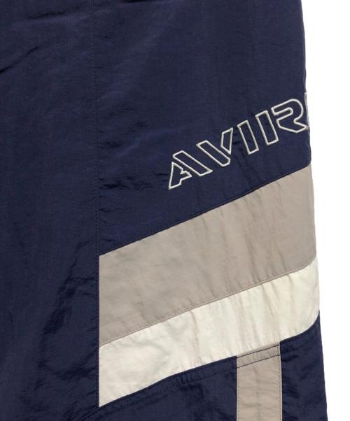 AVIREX（アヴィレックス）AVIREX (アヴィレックス) TRICOLOR EASY PANTS（トリコロール イージーパンツ） ネイビー サイズ:Mの古着・服飾アイテム