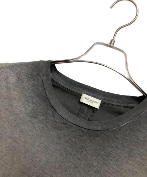 Saint Laurent Paris（サンローランパリ）Saint Laurent Paris (サンローランパリ) ポケットTシャツ ブラック サイズ:Mの古着・服飾アイテム