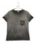 Saint Laurent Paris（サンローランパリ）の古着「ポケットTシャツ」｜ブラック