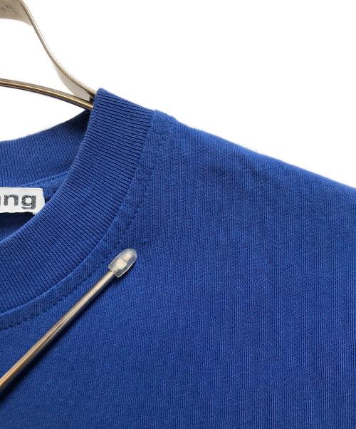 ALEXANDER WANG（アレキサンダー・ワン）ALEXANDER WANG (アレキサンダーワン) ポケット付き半袖Tシャツ ブルー サイズ:XSの古着・服飾アイテム