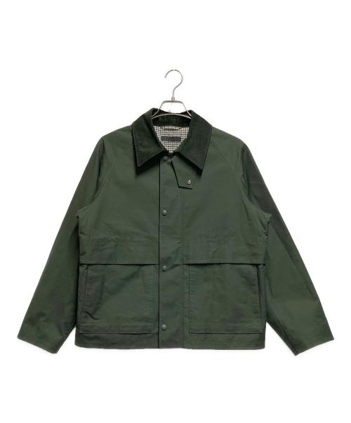 UNIQLO（ユニクロ）UNIQLO (ユニクロ) ユーティリティショートブルゾン グリーン サイズ:Mの古着・服飾アイテム