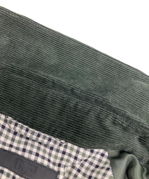 UNIQLO（ユニクロ）UNIQLO (ユニクロ) ユーティリティショートブルゾン グリーン サイズ:Mの古着・服飾アイテム