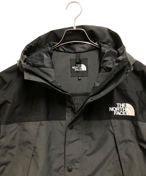 THE NORTH FACE（ザ ノース フェイス）THE NORTH FACE (ザ ノース フェイス) マウンテンライトジャケット ブラック×グレー サイズ:ＳＩＺＥ　Ｌの古着・服飾アイテム