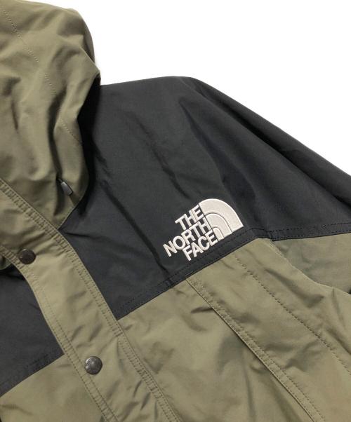 THE NORTH FACE（ザ ノース フェイス）THE NORTH FACE (ザ ノース フェイス) マウンテンライトジャケット オリーブ×ブラック サイズ:ＳＩＺＥ　Ｍの古着・服飾アイテム