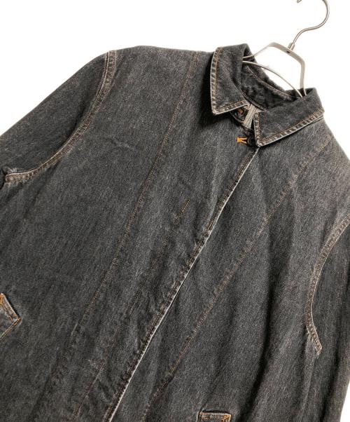 INGEBORG（インゲボルグ）INGEBORG (インゲボルグ) デニムコート チャコールグレー サイズ:不明の古着・服飾アイテム