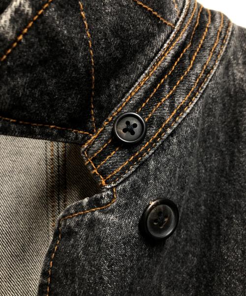 INGEBORG（インゲボルグ）INGEBORG (インゲボルグ) デニムコート チャコールグレー サイズ:不明の古着・服飾アイテム