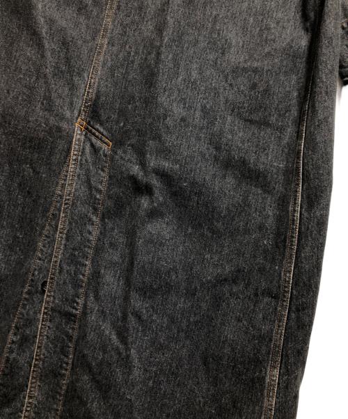 INGEBORG（インゲボルグ）INGEBORG (インゲボルグ) デニムコート チャコールグレー サイズ:不明の古着・服飾アイテム