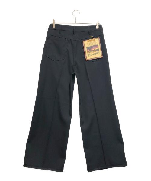 Wrangler（ラングラー）Wrangler (ラングラー) ランチャー フレアー ワイド パンツ ブラック サイズ:Mの古着・服飾アイテム