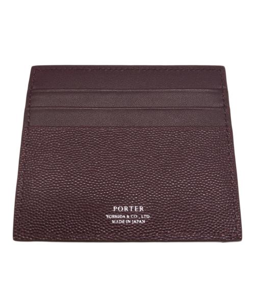 PORTER（ポーター）PORTER (ポーター) カード＆コインケース ボルドーの古着・服飾アイテム