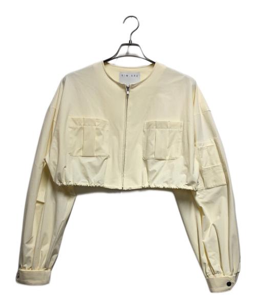 RIM.ARK（リムアーク）RIM.ARK (リムアーク) Collarless MA-1 イエロー サイズ:FREEの古着・服飾アイテム