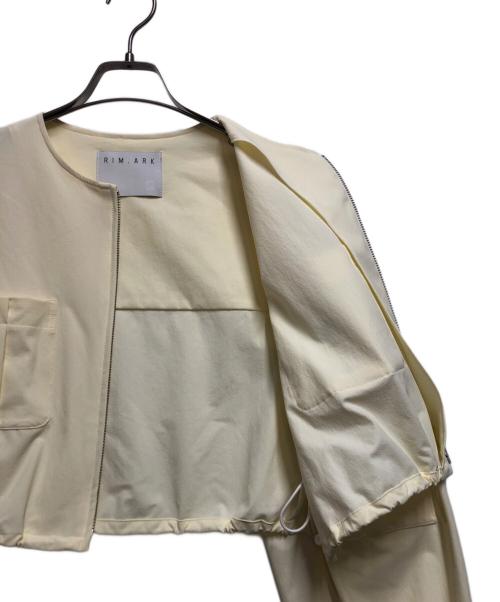 RIM.ARK（リムアーク）RIM.ARK (リムアーク) Collarless MA-1 イエロー サイズ:FREEの古着・服飾アイテム